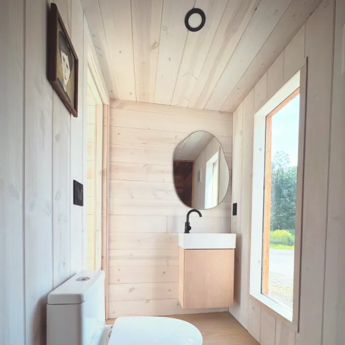 Whitewashed Pine Armoire