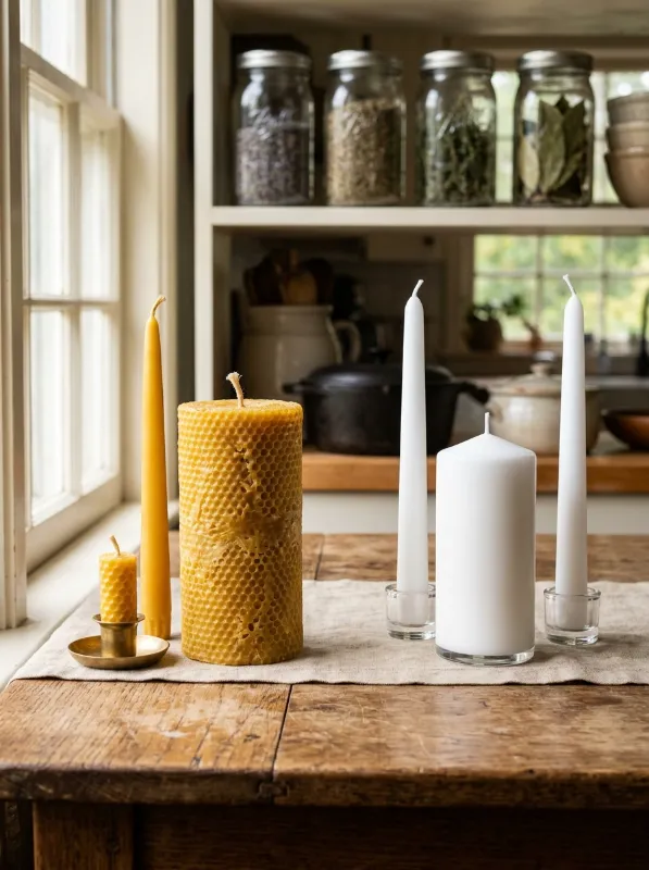 Why Choose Beeswax Over Paraffin Candles?