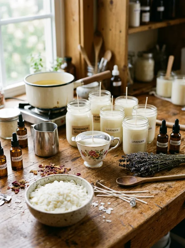 Why Choose Soy Wax for Your Homemade Candles