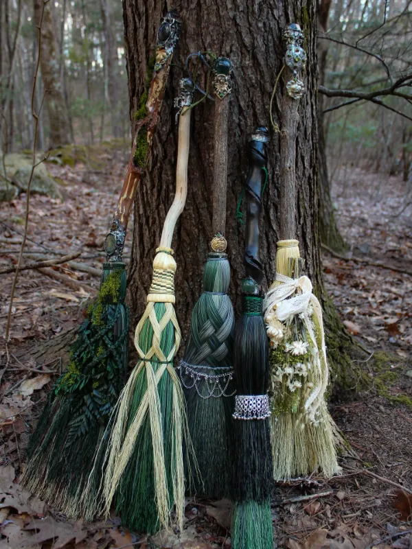 Witch's Broom Corner Display