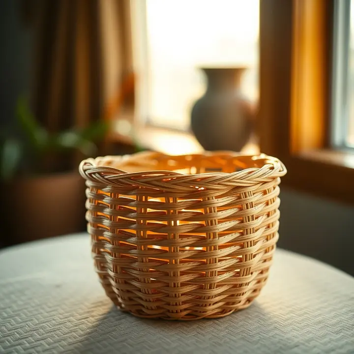 Woven Paper Basket