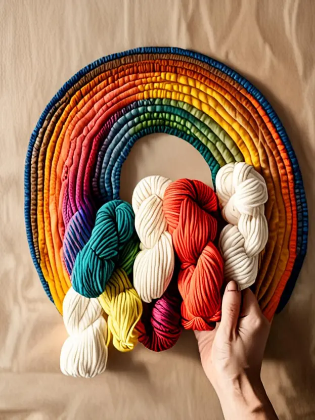 Yarn Rainbow Arc