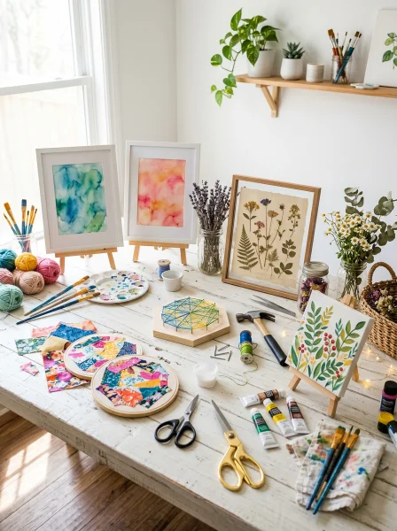 5 Easy DIY Wall Art Projects for Complete Beginners