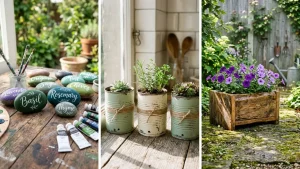 DIY Garden Decor for Beginners: 5 Easy Projects to Start Outside