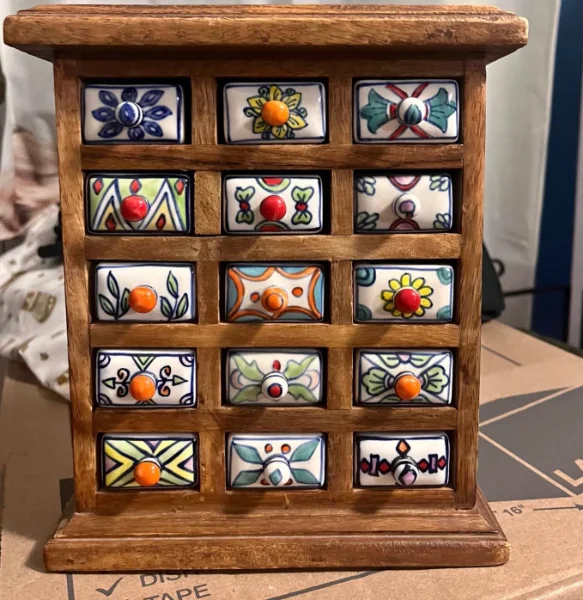 Agate Slice Drawer Pulls