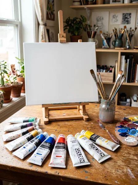 Best Acrylic Paints for DIY Canvas Wall Art: Top Picks Tested by Beginners