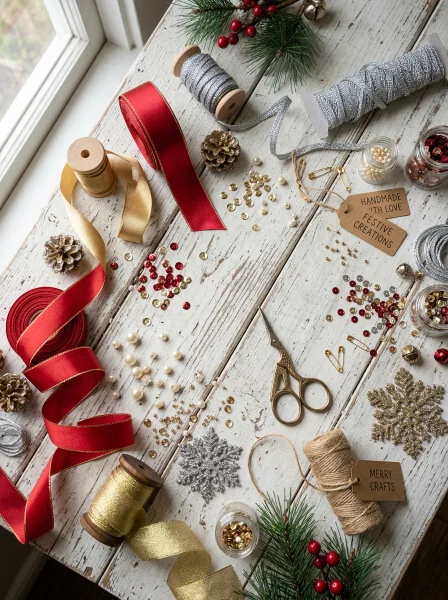 Best Christmas Craft Supplies: Ribbons, Trims, and Embellishments