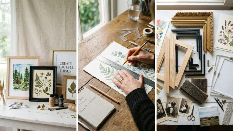 Best Frames for DIY Wall Art: How to Choose the Right Size and Style