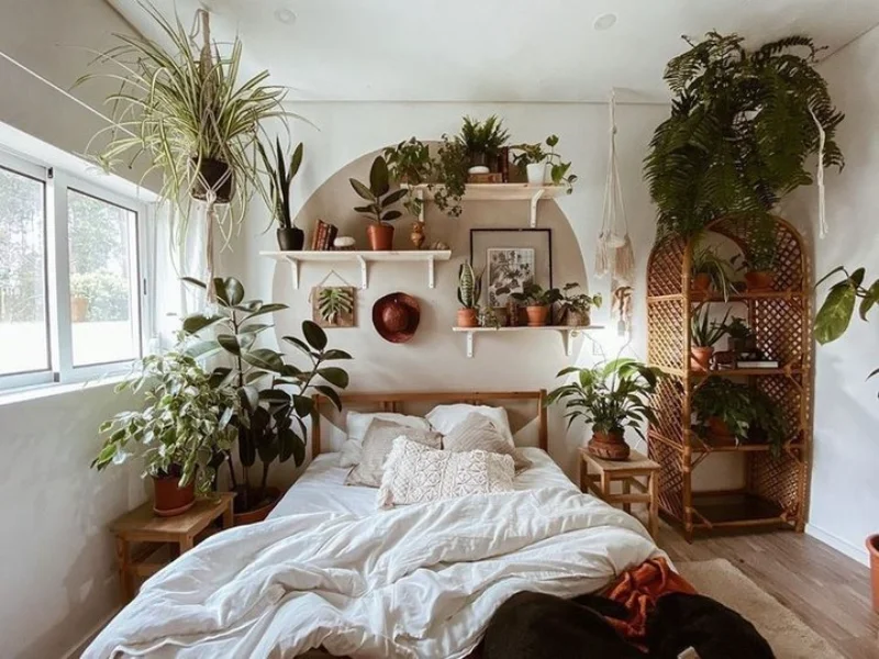 Bohemian Bedroom Corner