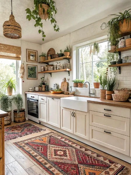 Boho Mantel Styling