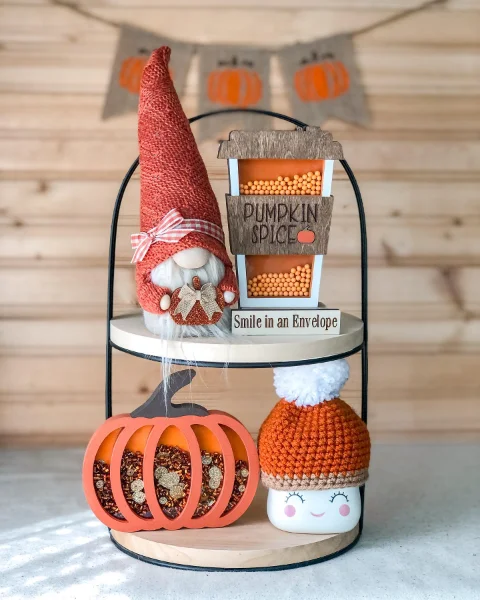 Burlap Harvest Banner