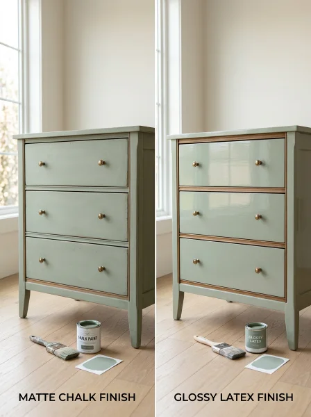 Chalk Paint vs Latex Paint for Furniture: Head-to-Head Comparison