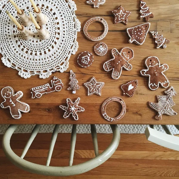 Cinnamon Dough Ornaments