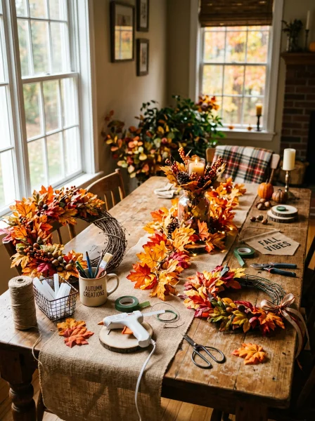 Creative DIY Projects Using Faux Fall Foliage