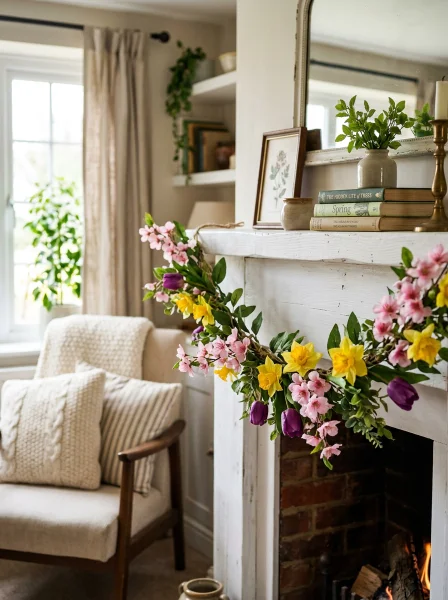 Creative Ways to Display Your Spring Flower Garland at Home Creative Ways to Display Your Spring Flower Garland at Home