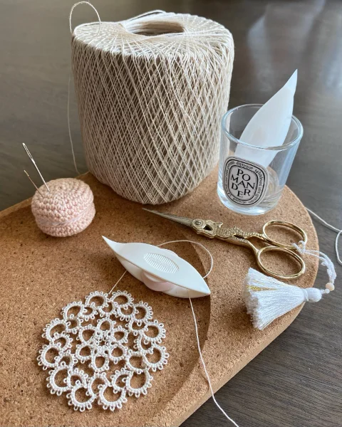 Elegant Lace Doily Bowls