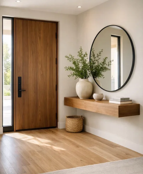 Entryway Console Styling