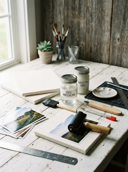 Essential Materials for Photo Canvas Transfer Projects