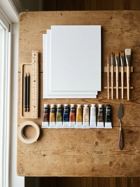 Essential Materials for Your First DIY Wall Art Project