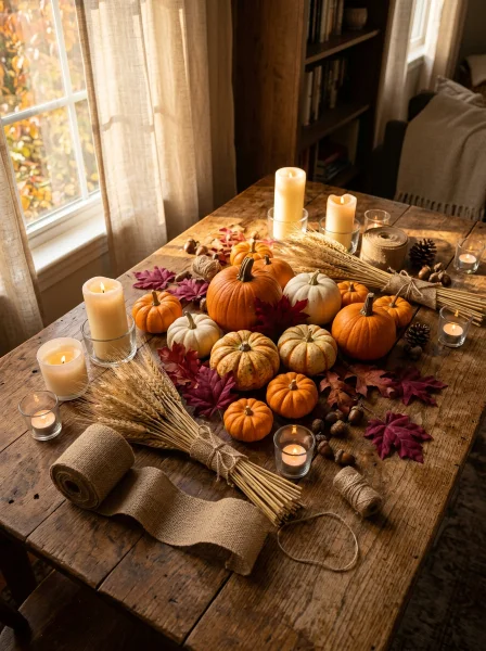 Essential Materials for Your Pumpkin Centerpiece