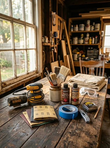 Essential Tools and Supplies for Furniture Flipping Beginners