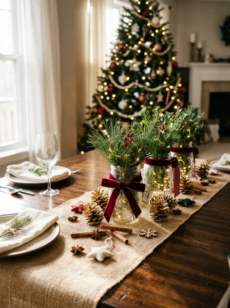 Festive Centerpieces and Table Decorations