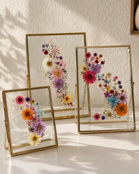 Framed Pressed Art Framed Pressed Art