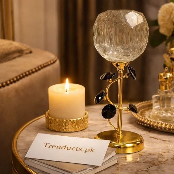 Glamorous Gold Leaf Accent