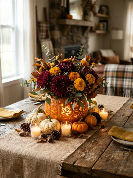 How to Make a Pumpkin Centerpiece: Step-by-Step Instructions
