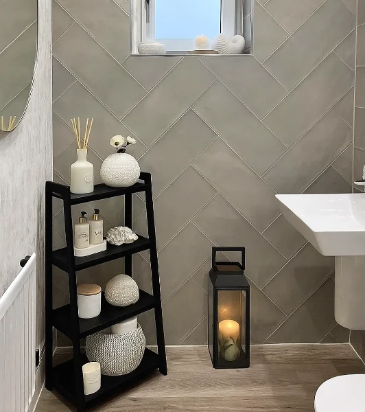 Mason Jar Bathroom Organizer