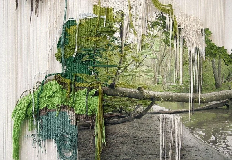 Mixed Media Weaving