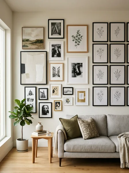 Popular Gallery Wall Layout Patterns That Work