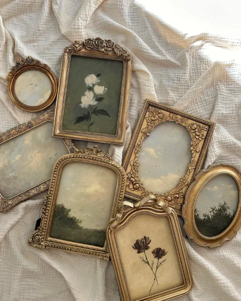 Pressed Flower Frame Art