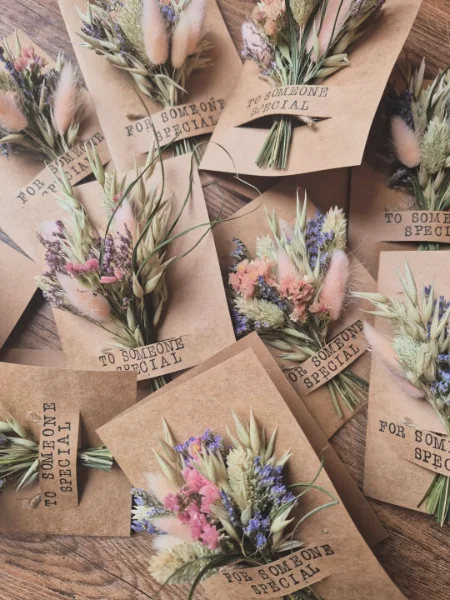 Pressed Flower Suncatchers