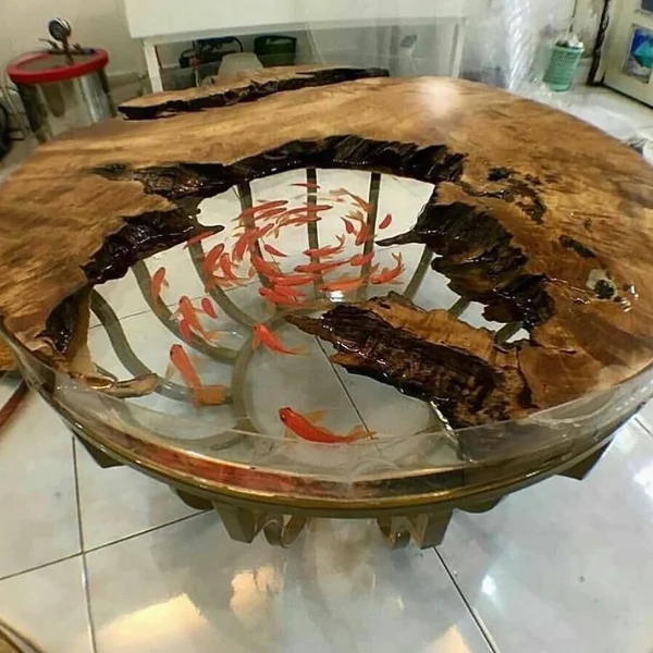 River Table Centerpiece