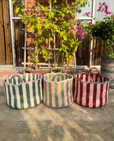 Rope Basket Storage