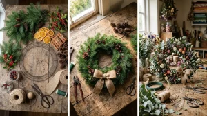 How to Make a Rustic DIY Christmas Wreath From Scratch: Complete Step-by-Step Guide