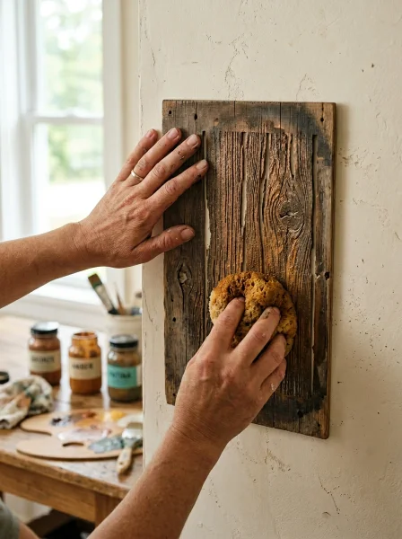 Rustic Stencil Overlay