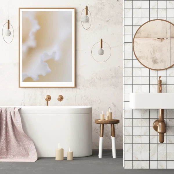 Seashell Bathroom Tray