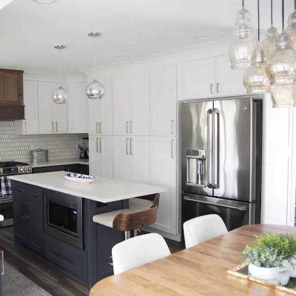 Sleek Two-Tone Modern