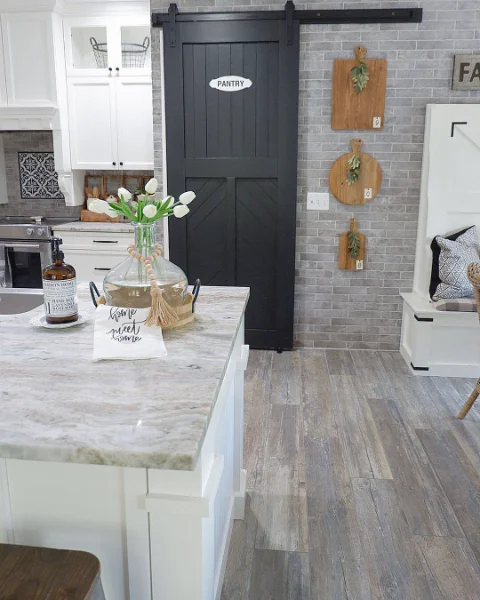 Sliding Barn Door Pantry
