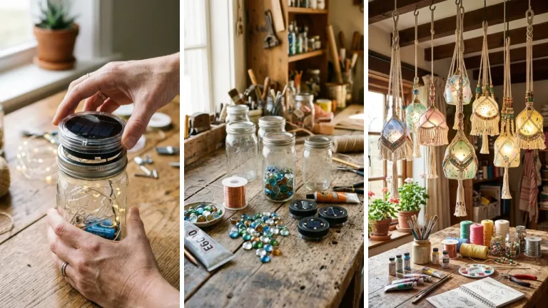 How to Make a Solar-Powered Garden Light Mason Jars: A Complete DIY Guide