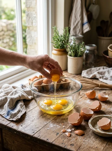 Step 2: Prepare Your Eggs Step 2: Prepare Your Eggs