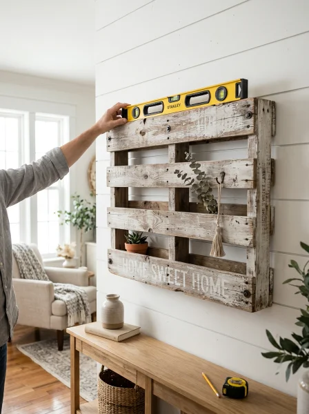 Tips for Hanging and Displaying Your Pallet Wall Art