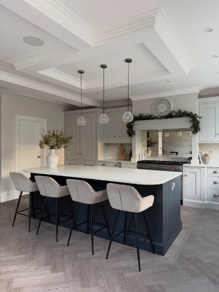 Two-Tone Kitchen Table