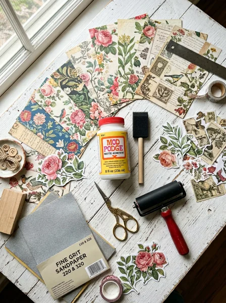 Understanding Decoupage: The Perfect Technique for Dresser Transformations