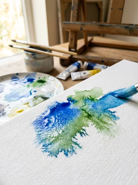 Understanding Watercolor Effects on Canvas: What Makes It Different