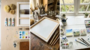 How to Paint a Watercolor Effect on Canvas for Beginners