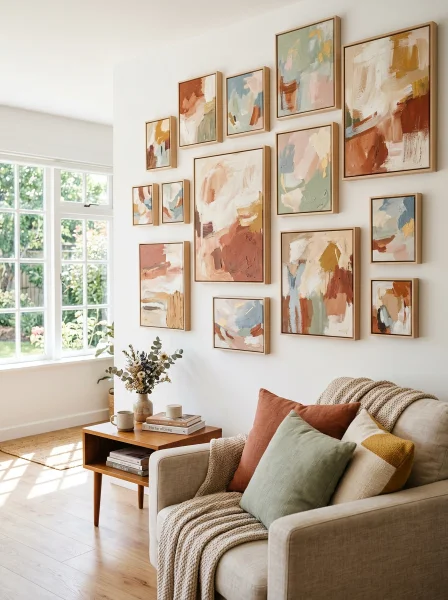Where to Display Your DIY Canvas Wall Art