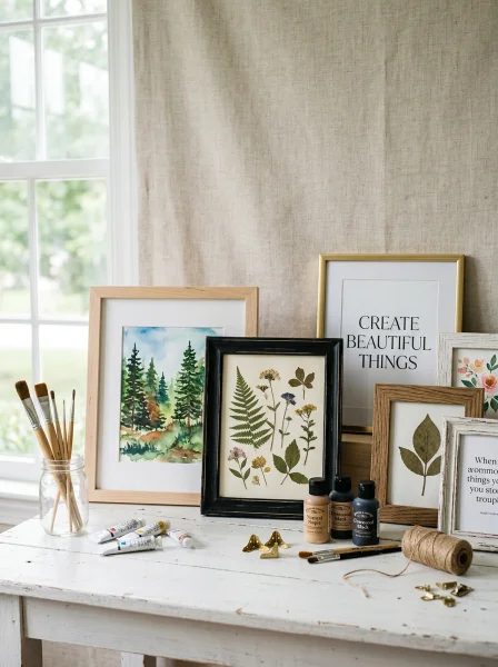 Why Frame Selection Matters for DIY Wall Art